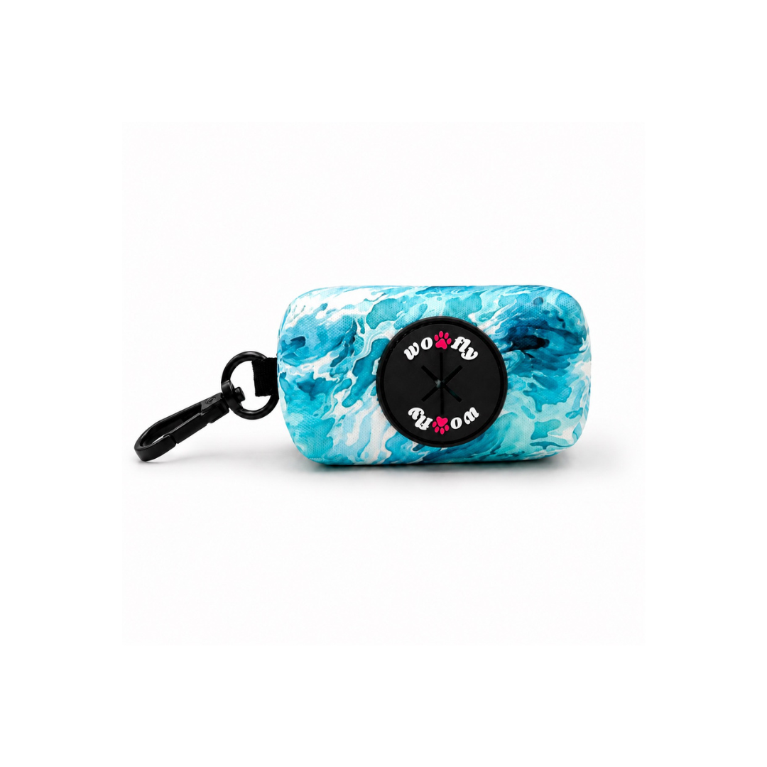 WOOFLY Poop Bag Holder - Crystal Tide