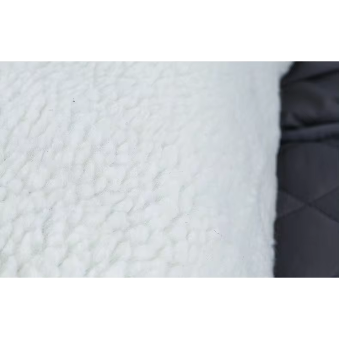 Front Pet Carrier with Hoodie - BLACK