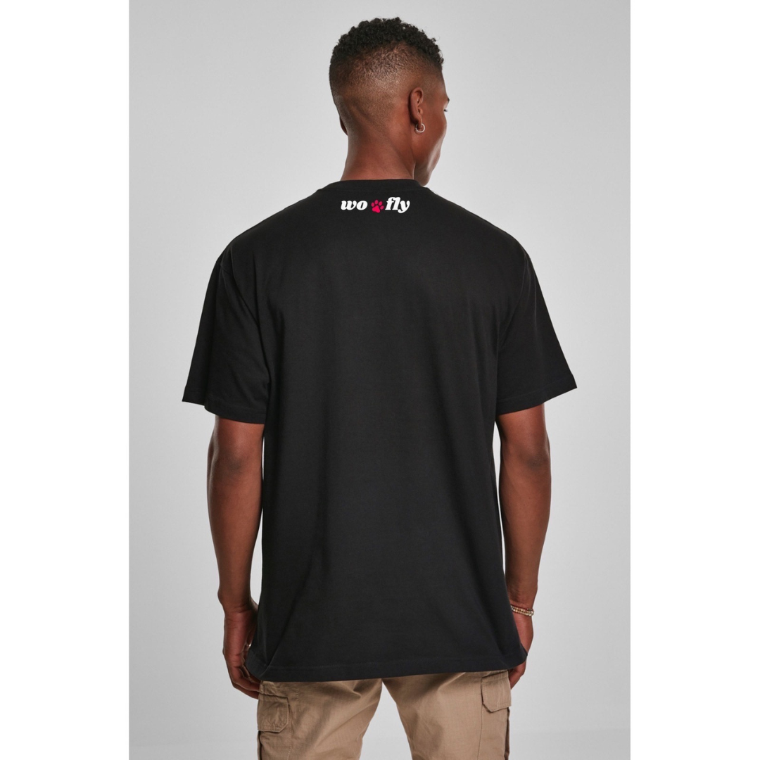 WOOFLY Dog Dad T-Shirt - BLACK