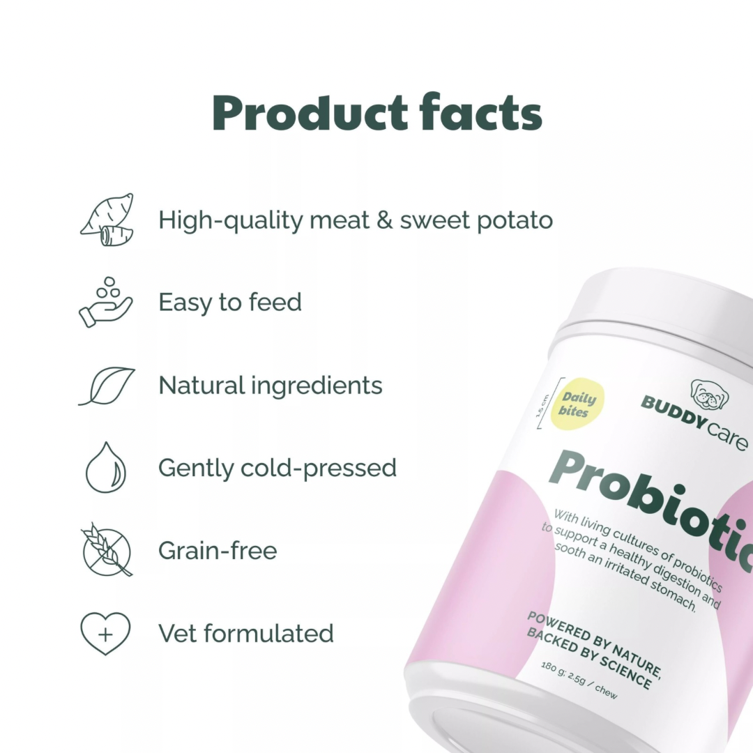 Buddy Care Probiotic Bites
