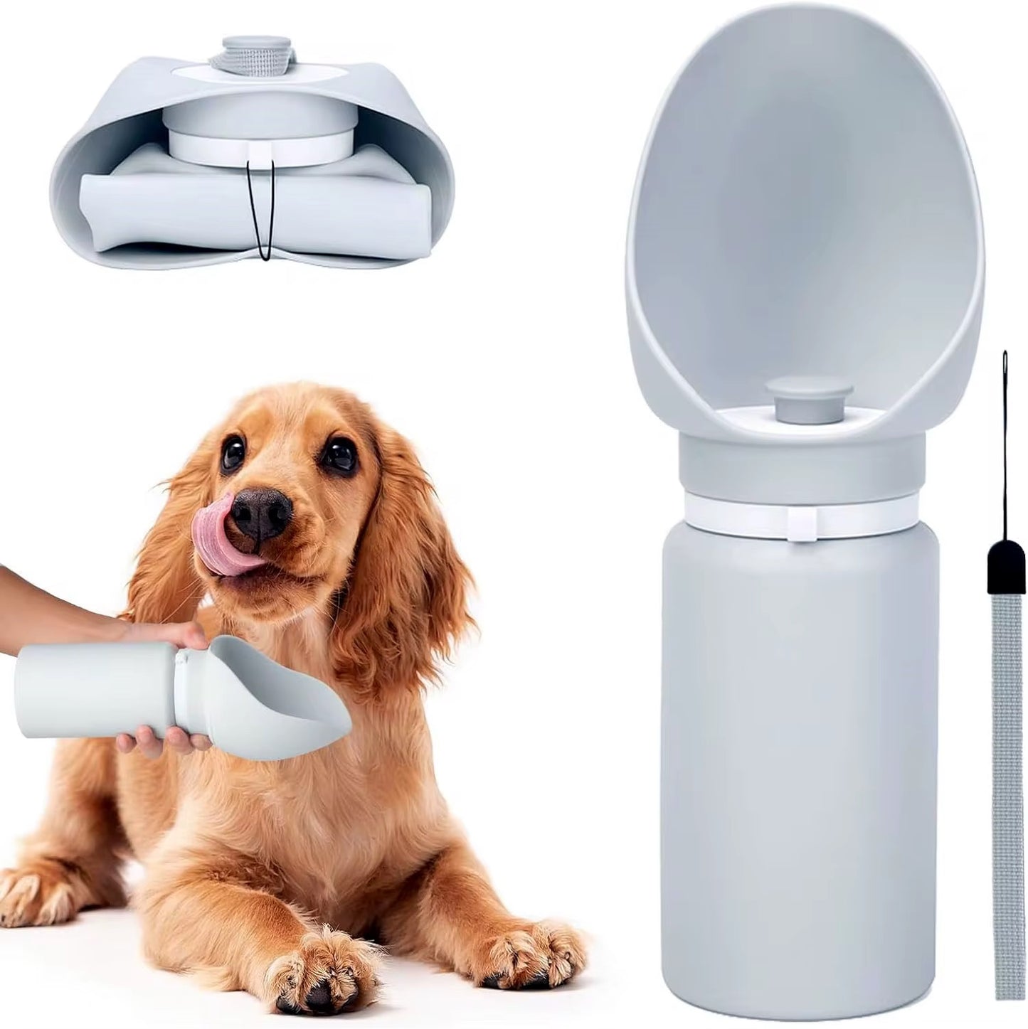 Foldable Dog Water Bottle