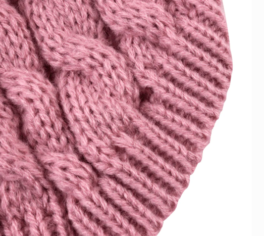 Dog Knit Turtleneck Sweater - SALMON PINK