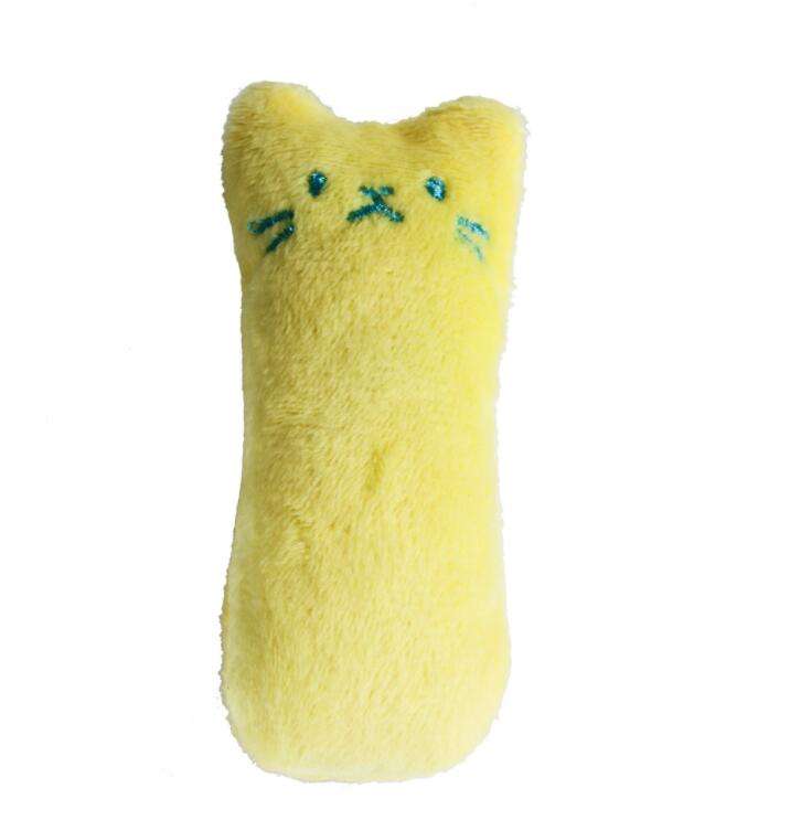 CAT TOY WITH CATNIP - YELLOW