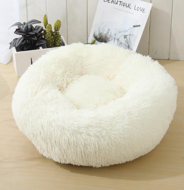 Donut Bed - White 50cm