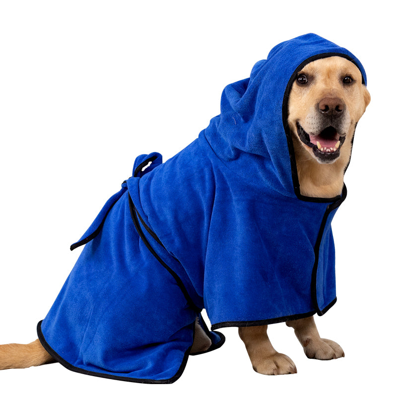 Microfiber Dog Bathrobe