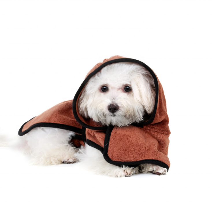 Microfiber Dog Bathrobe