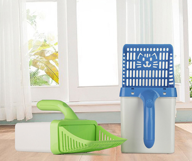 Litter Scoop with Caddy