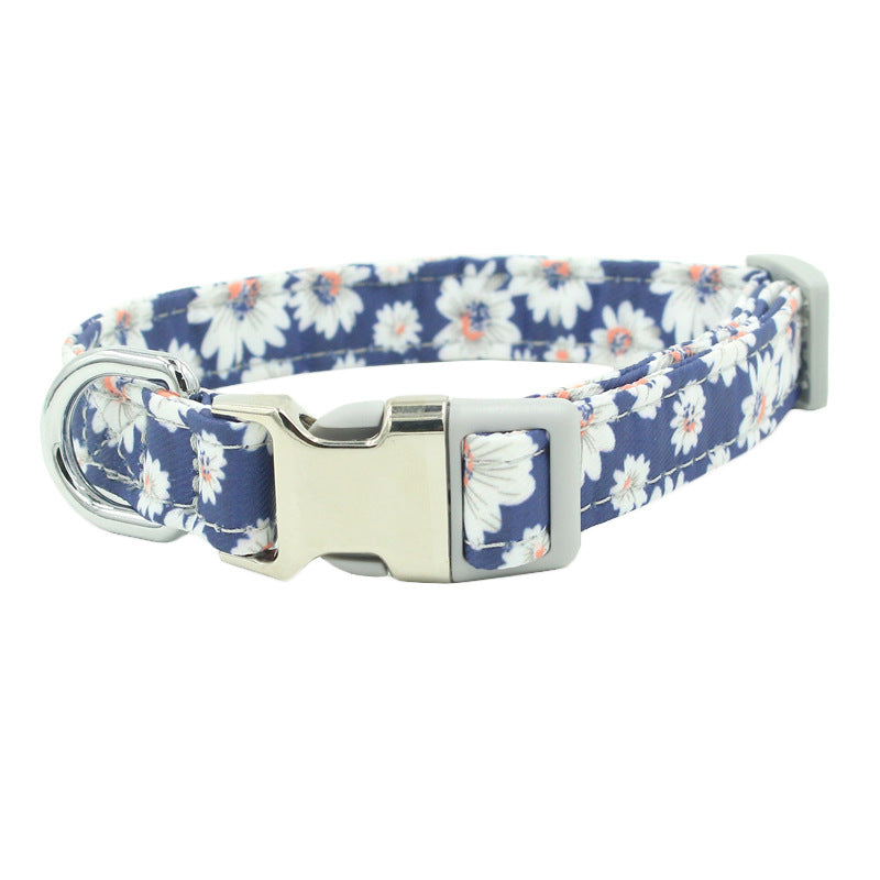 Floral Collar - Blue