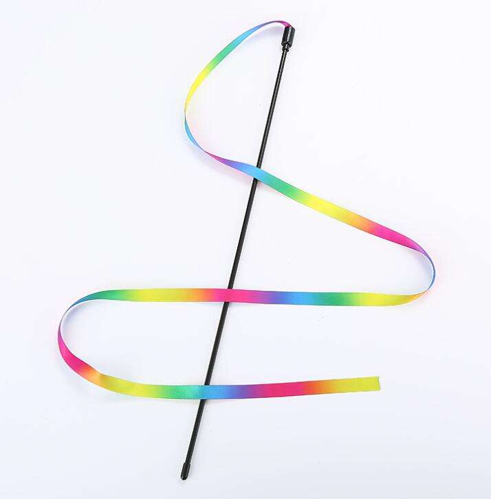 COLORFUL CAT TEASING STICK