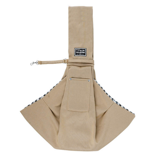 Pet Walking Bag - BEIGE