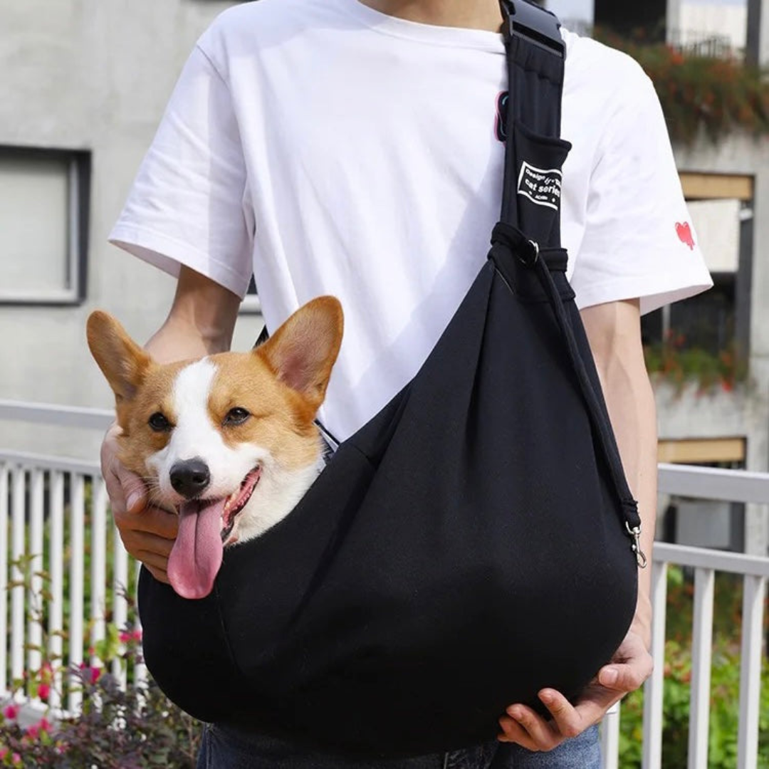 Pet Walking Bag - BEIGE