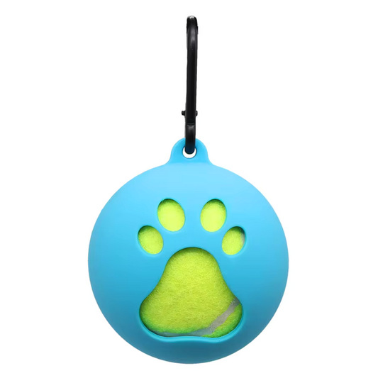 Tennis Pet Ball Holder - Blue