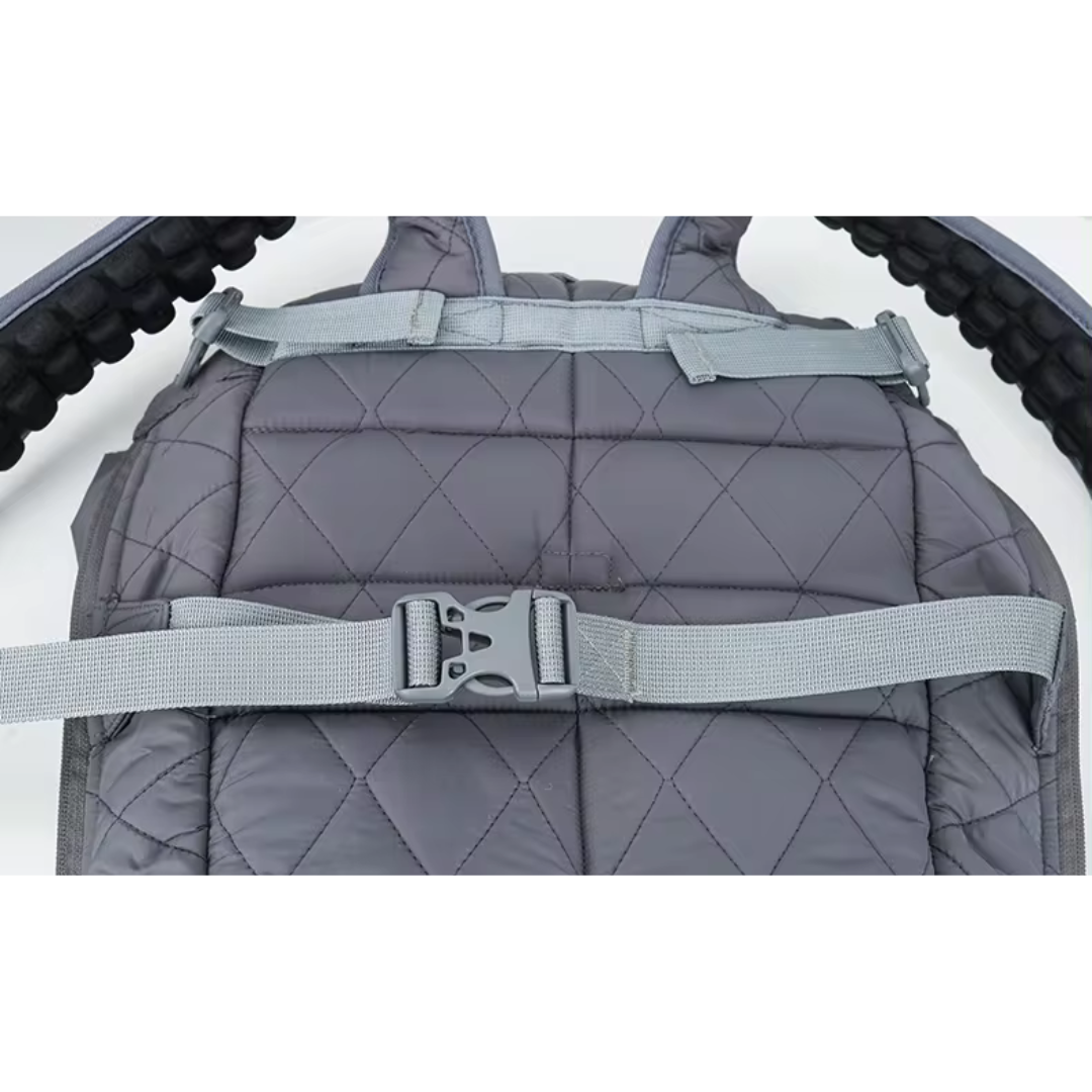 Front Pet Carrier with Hoodie - GREY