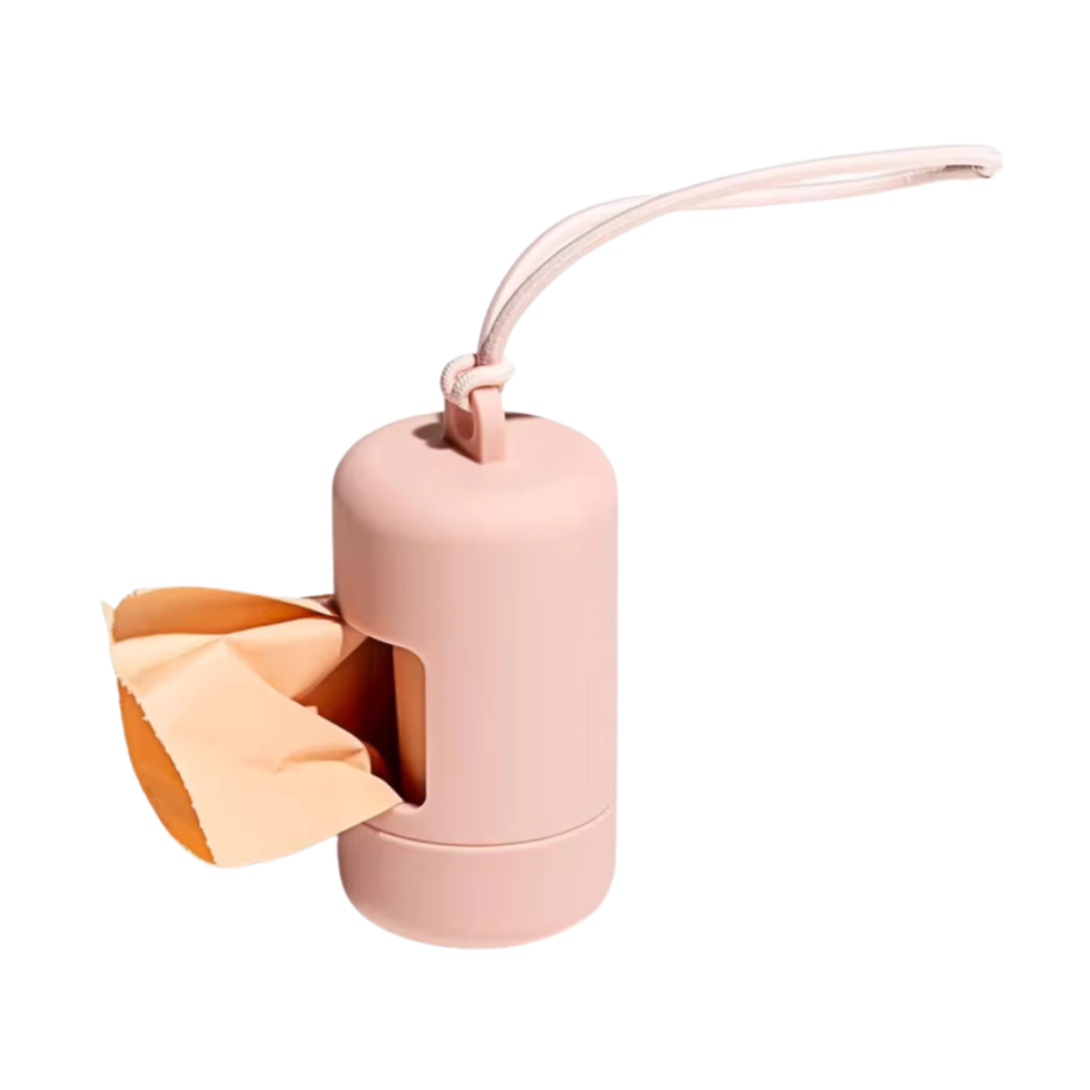 Poop Bag Holder - LIGHT PINK