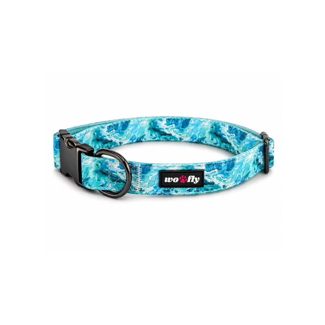 WOOFLY Dog Colar - Crystal Tide