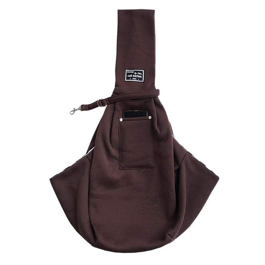 Pet Walking Bag - BROWN