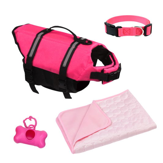 SWIM • CHILL •  REPEAT SUMMER BUNDLE - PINK