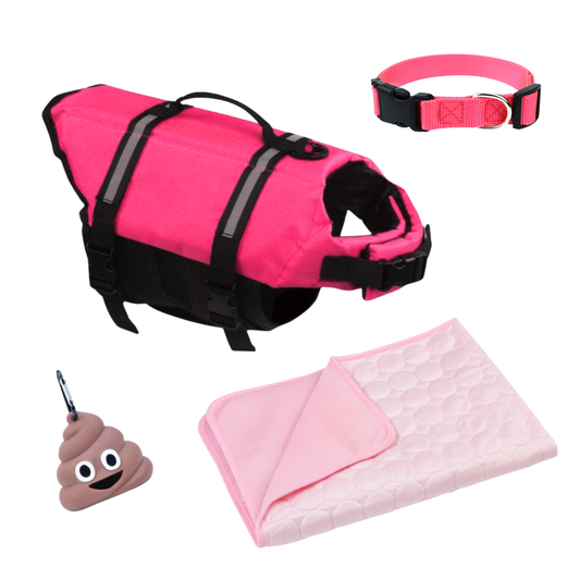 SWIM • CHILL •  REPEAT SUMMER BUNDLE - PINK