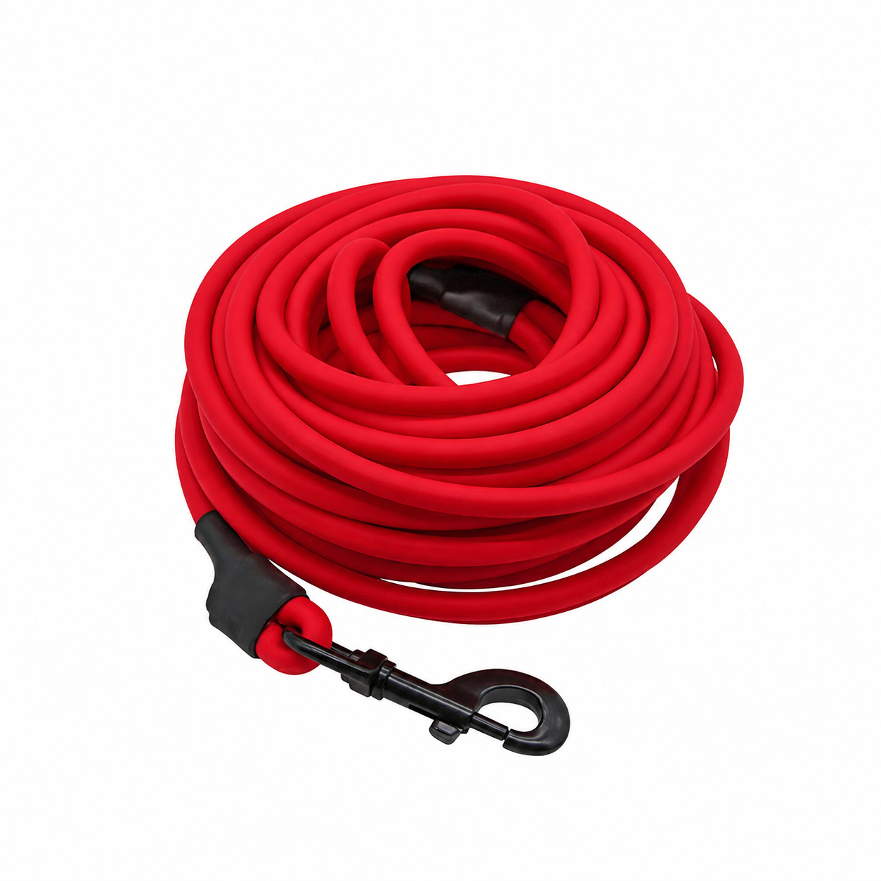 Training Leash PVC 10m - RED