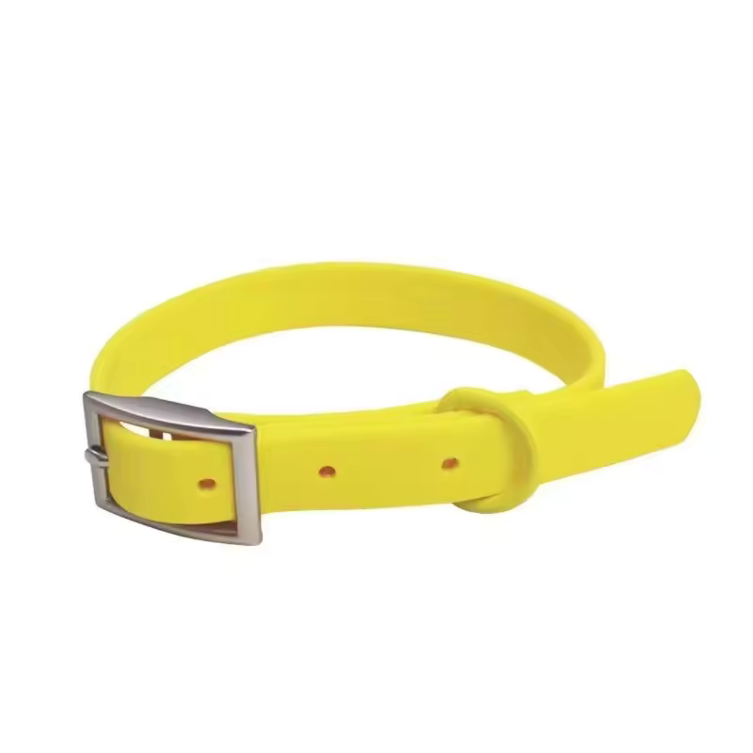 PVC Harness, Collar and Leash Set - Yellow