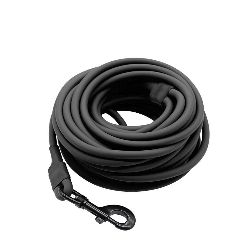 Training Leash PVC 5m - BLACK