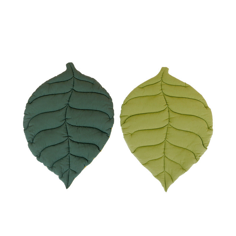 Olive Leaf Shape Dog Mat