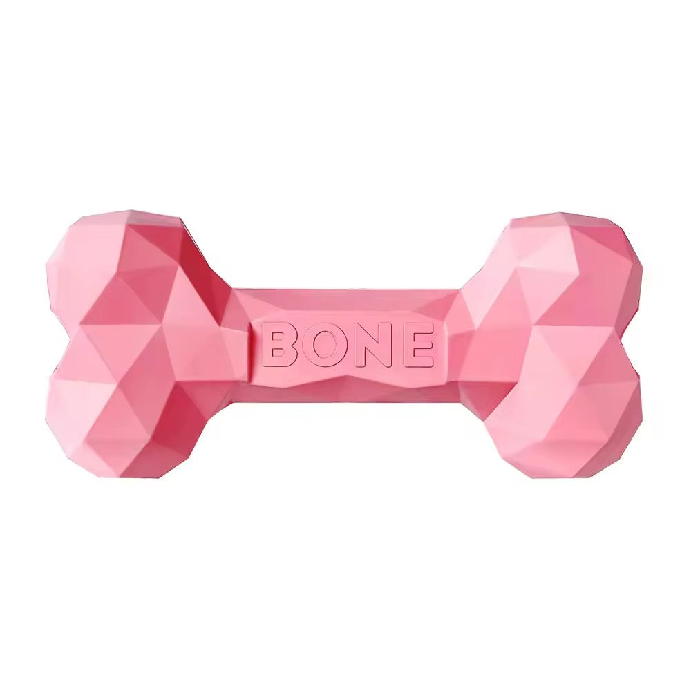 Dog Chew Toy Bone - Pink