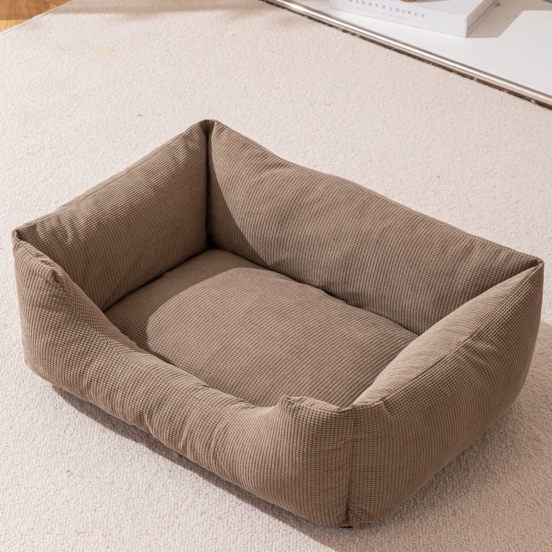 Napper Pet Dog Bed - Beige