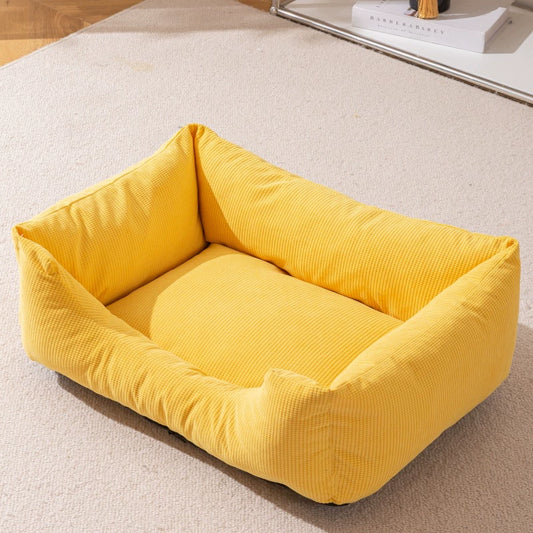 Napper Pet Dog Bed - Υellow