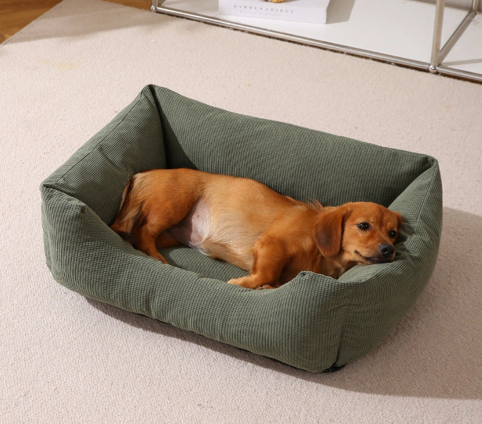Napper Pet Dog Bed - Khaki