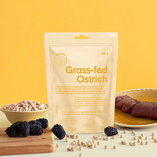 Buddy Grass-fed Ostrich With Collagen Snack