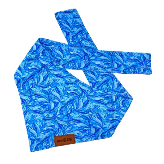 WOOFLY DOG BANDANA - BLUE HUES