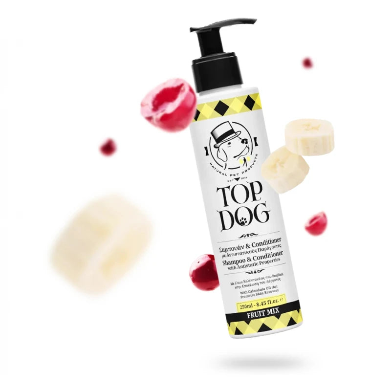 Top Dog Pet Shampoo and Conditioner - FRUIT MIX