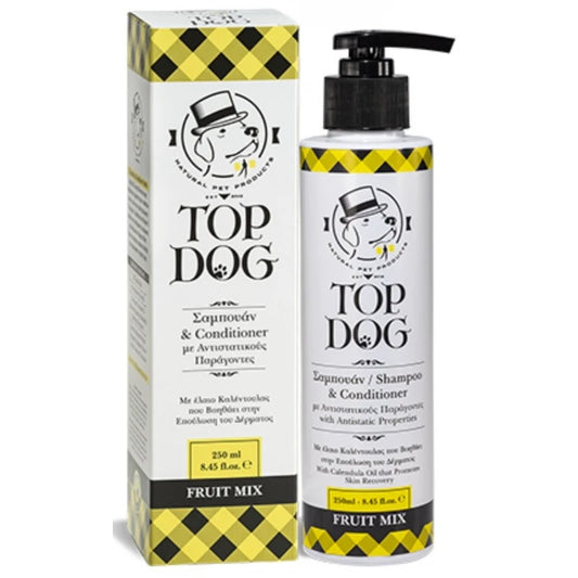 Top Dog Pet Shampoo and Conditioner - FRUIT MIX