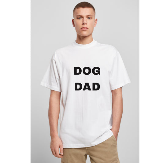 WOOFLY Dog Dad T-Shirt - WHITE