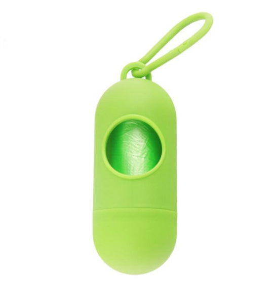 Eco Friendly Poop Bag Dispenser - GREEN