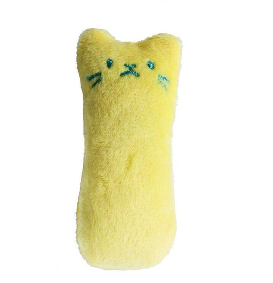 CAT TOY WITH CATNIP - YELLOW