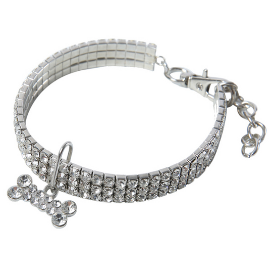 Full Rhinestone Pet Collar