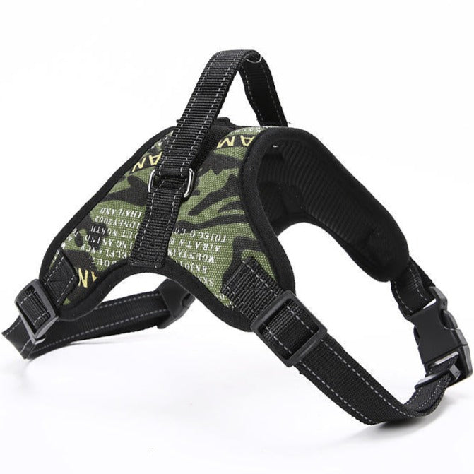 DOG HARNESS - CAMO